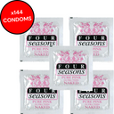 Four Seasons NAKED Pink Bulk 144PK