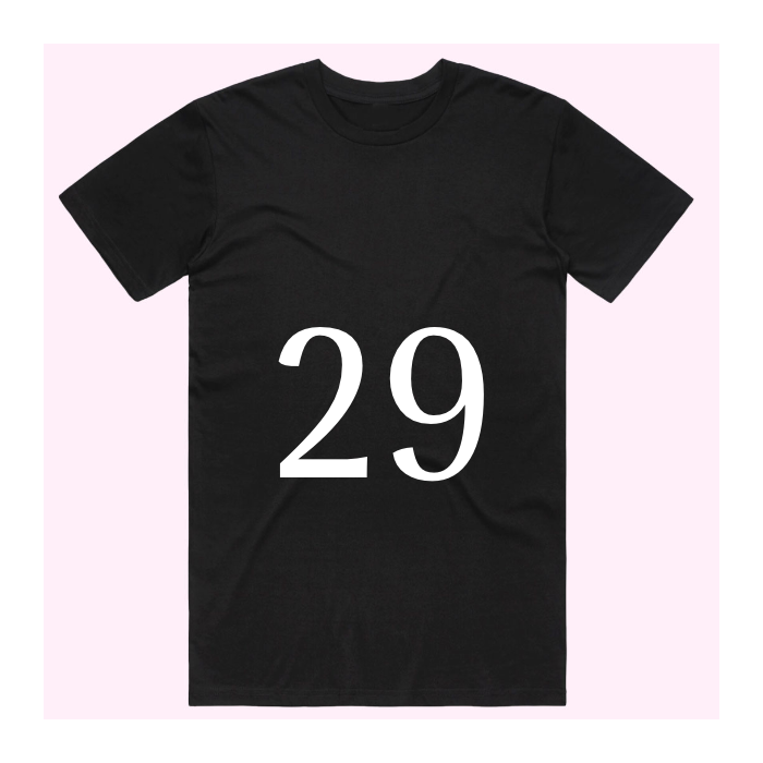 Customise Your T-Shirt in Black