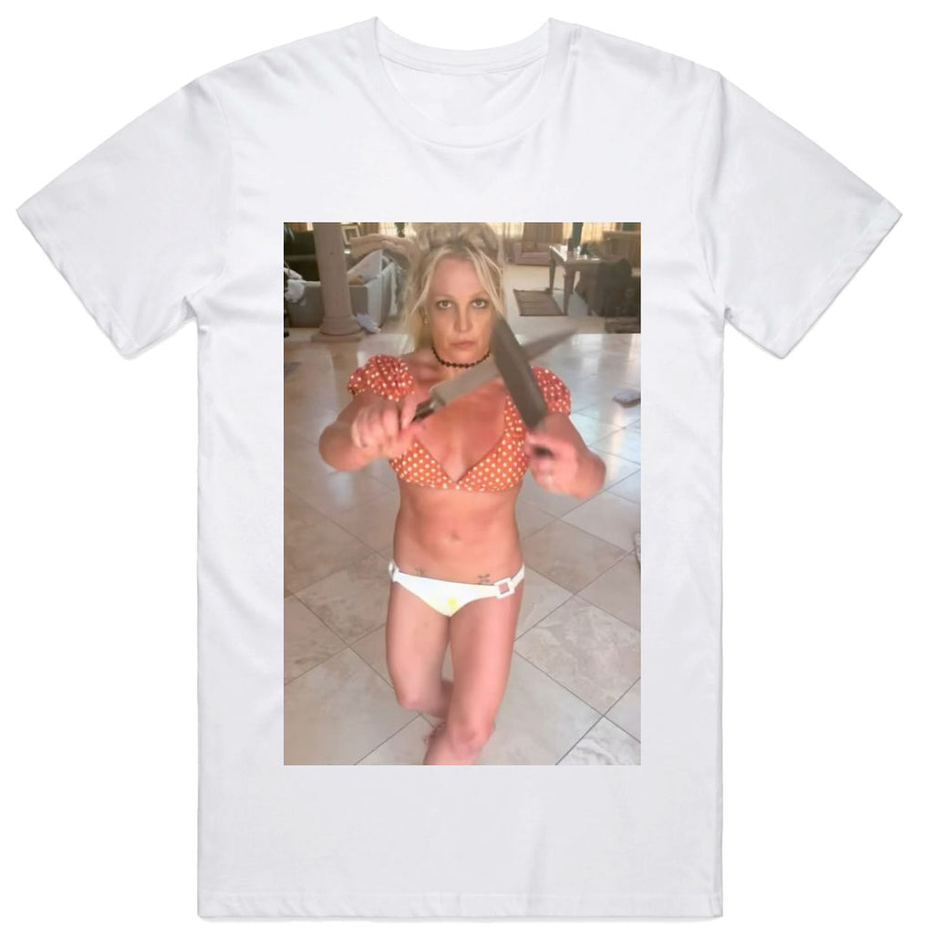 Britney Spears Knives T-Shirt – Condom Kingdom Australia