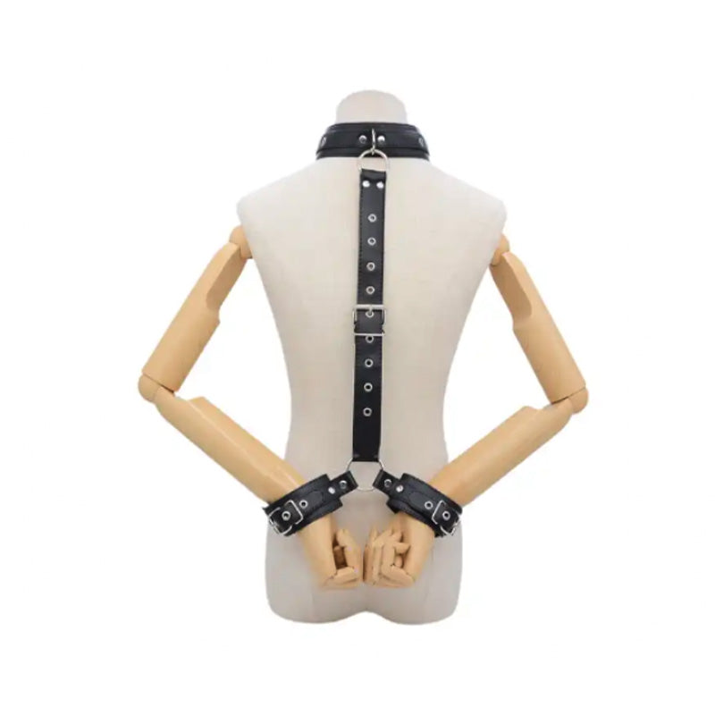 Bondage Collar and Cuff Restraint