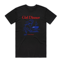 Girl Dinner T-Shirt Black