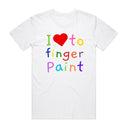 I Love to Finger Paint T-Shirt