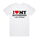 I Love My Boyfriends T-Shirt
