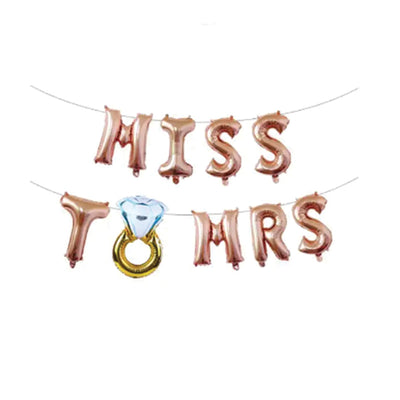 Miss to Mrs Balloons