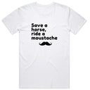 Save a Horse Ride a Moustache T-Shirt