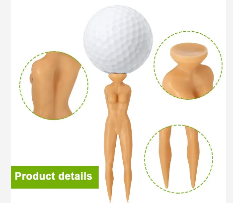 Nude Lady Golf Tee