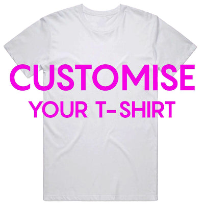 Customise Your T-Shirt in White