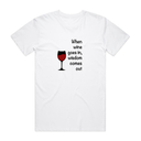When Wine Goes In T-Shirt