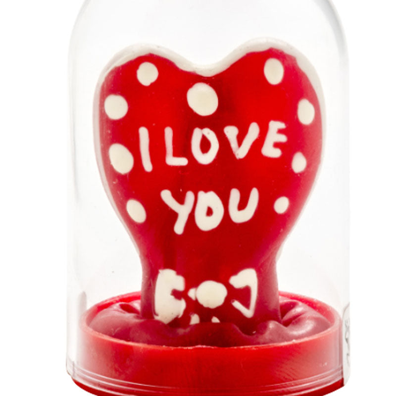 I Love You Heart Novelty Condom