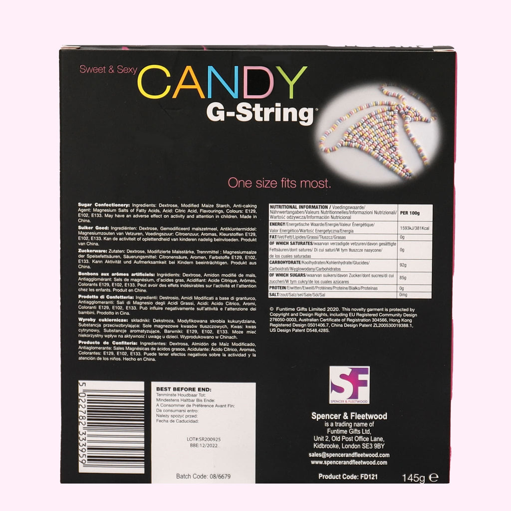 Candy G-string Novelty Edible Gifts for Women Wife Girlfriend Sexy Gifts  for Ladies Naughty Fun Gifts Underwear You Can Eat 