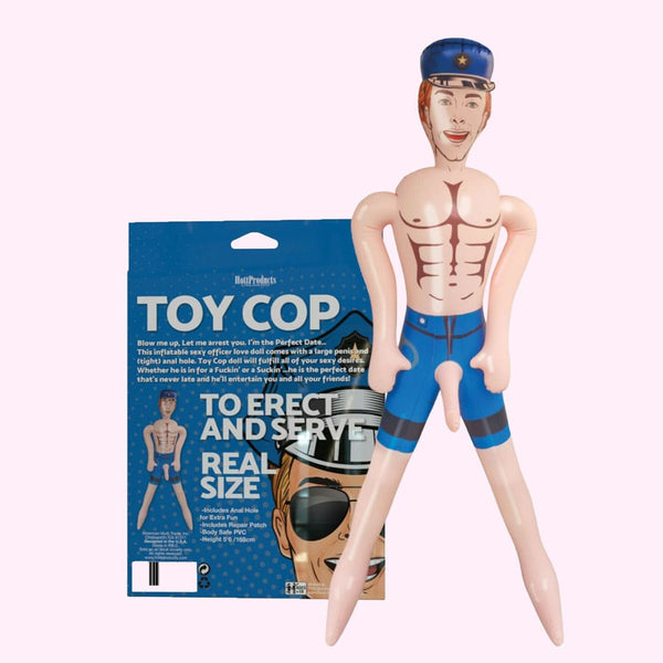 Toy Cop Blow Up Doll