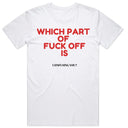 Which Part of Fuck Off is Confusing You?