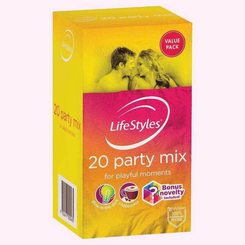 Lifestyles Party Mix 20's - Condom Kingdom Australia Adult Shop